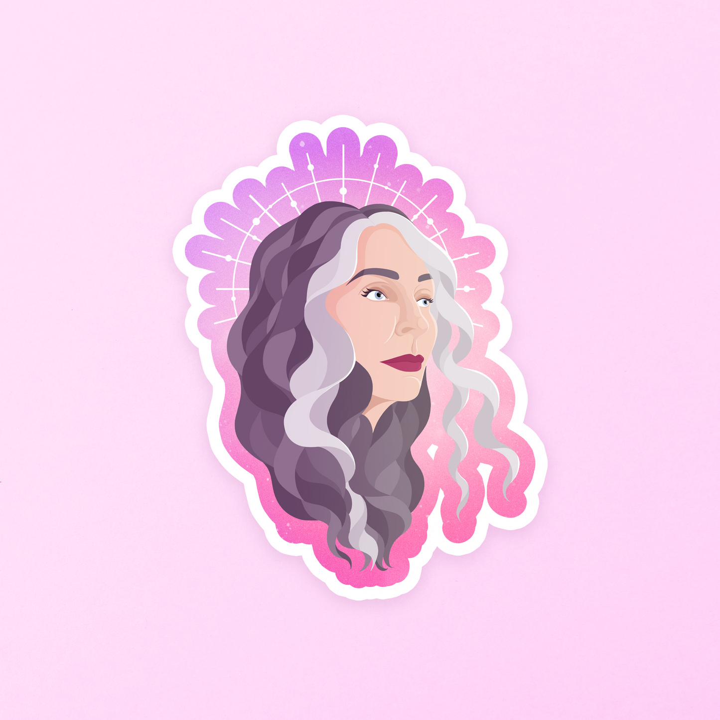 space mom sticker