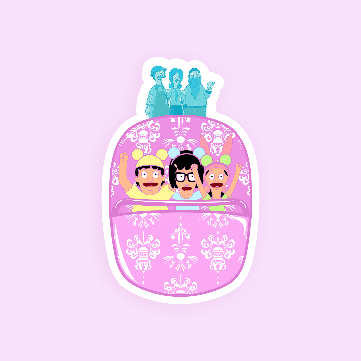 bob's mansion sticker