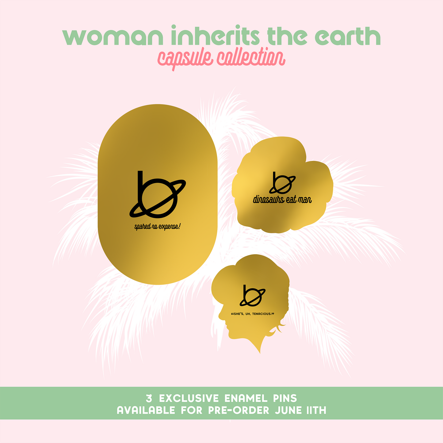 ellie sattler enamel pin