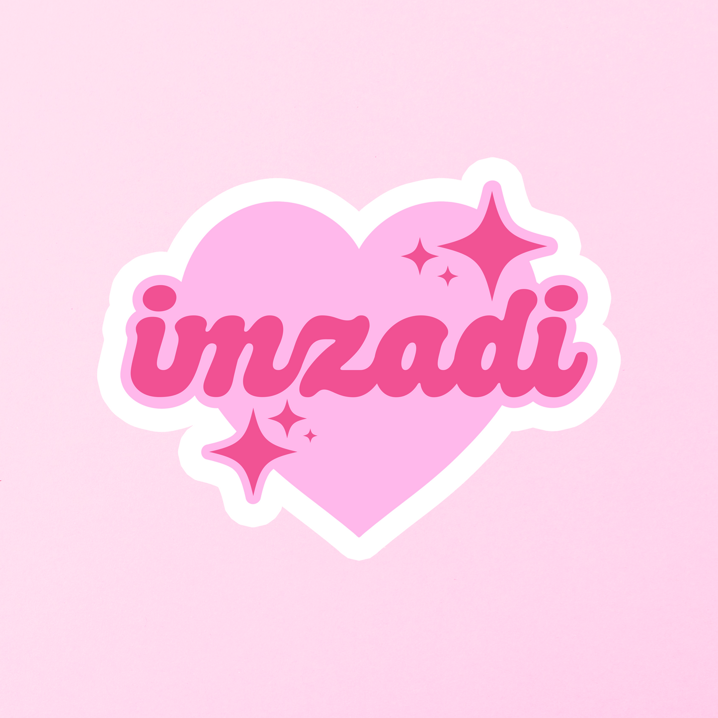 imzadi heart sticker