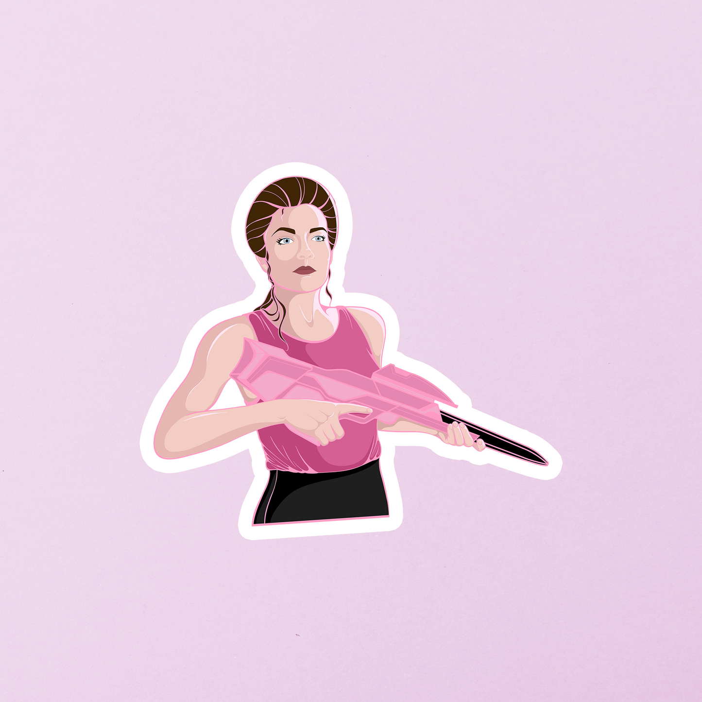 phaser janeway sticker