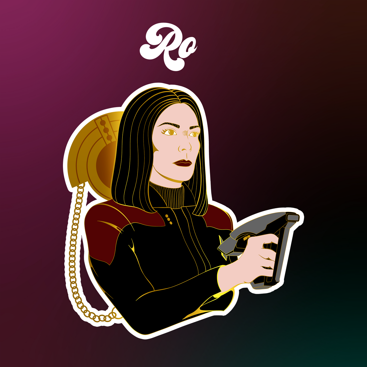 commander ro sticker