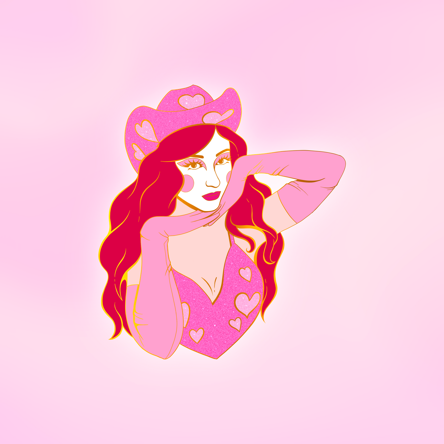 PRE-ORDER: midwest princess enamel pin