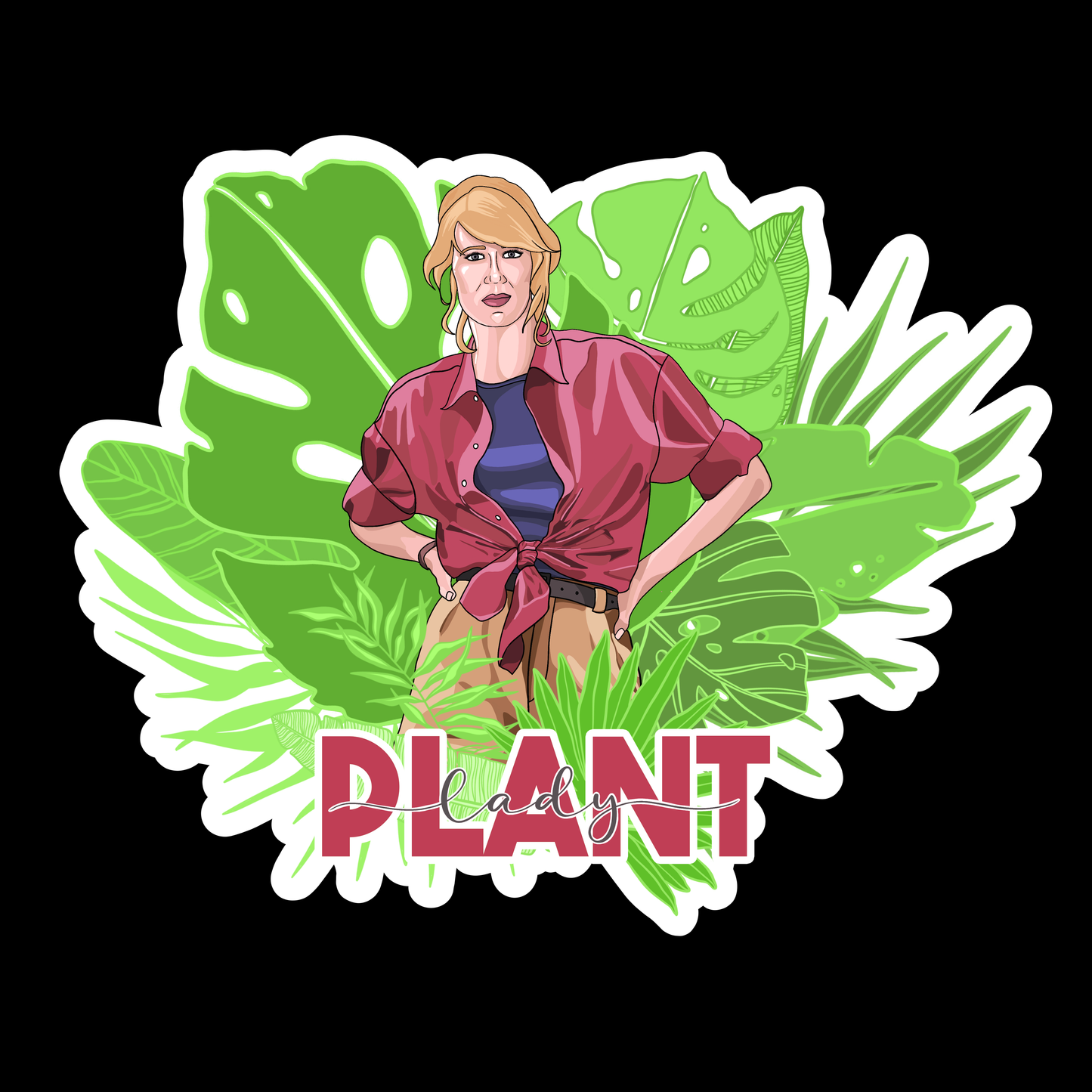 jurassic park plant lady vibes