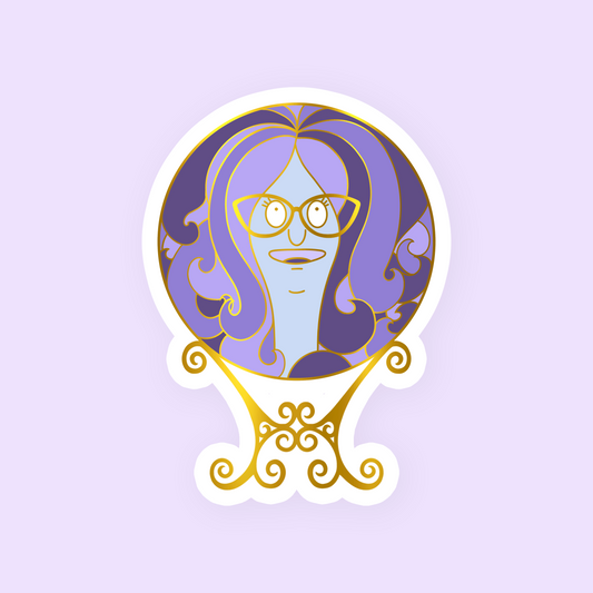 madame lindota sticker